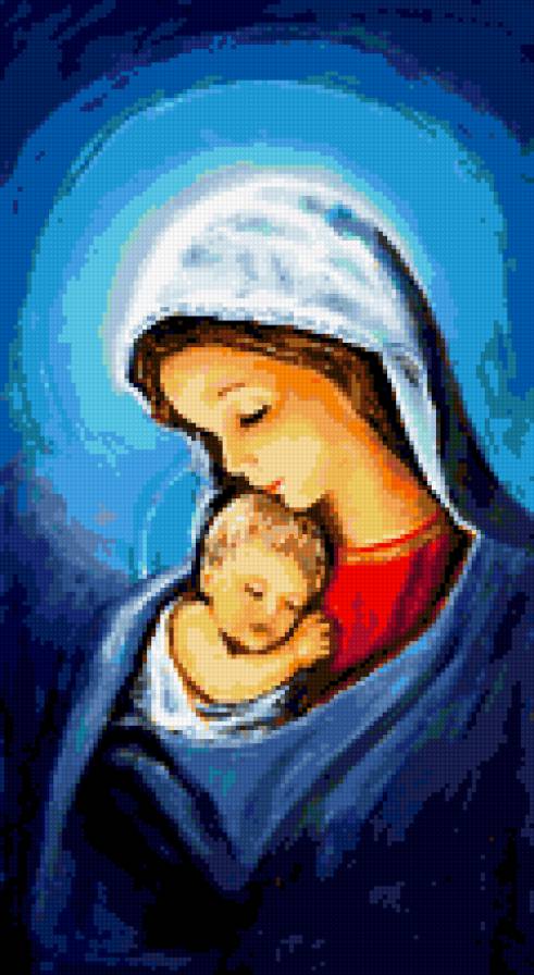 Maryja z Dzieciątkiem - religia, maryja - предпросмотр