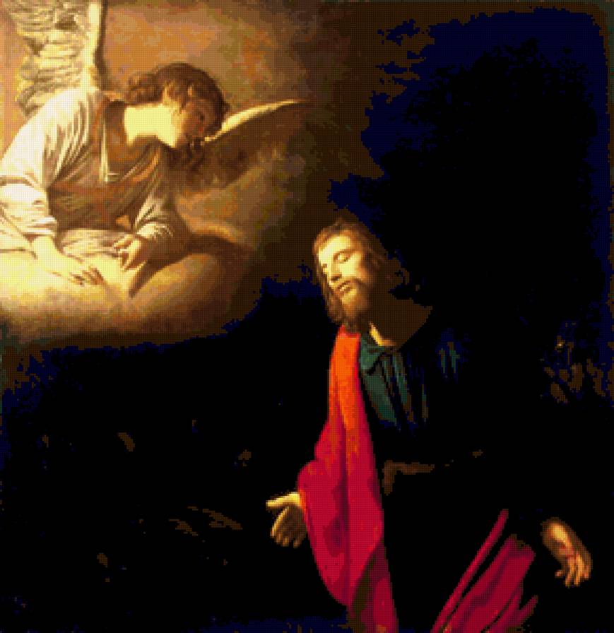 Христос в Гетсиманском саду - религия - предпросмотр