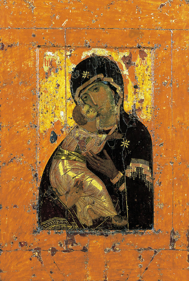 Владимирская икона - православная вера, икона, богородица - оригинал