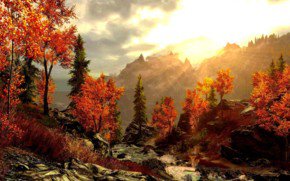 осень в горах - горы, пейзаж, осень - оригинал
