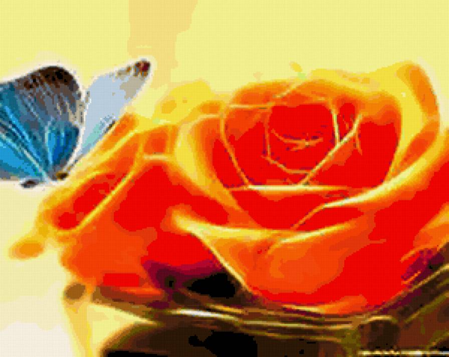 №427767 - цветы и бабочки - предпросмотр