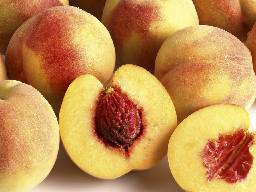 Персики - лето, нежная мякоть, урожай, сладкая жизнь, фрукты - оригинал