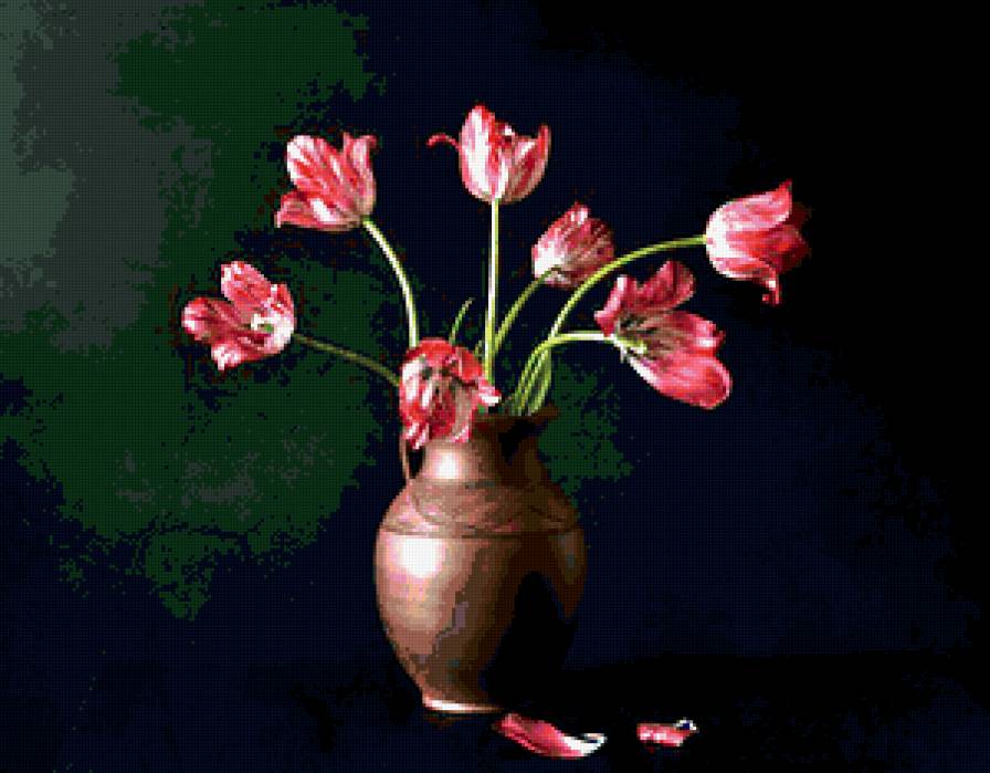 №429740 - цветы, тюльпаны, натюрморт, букет, natali-c - предпросмотр