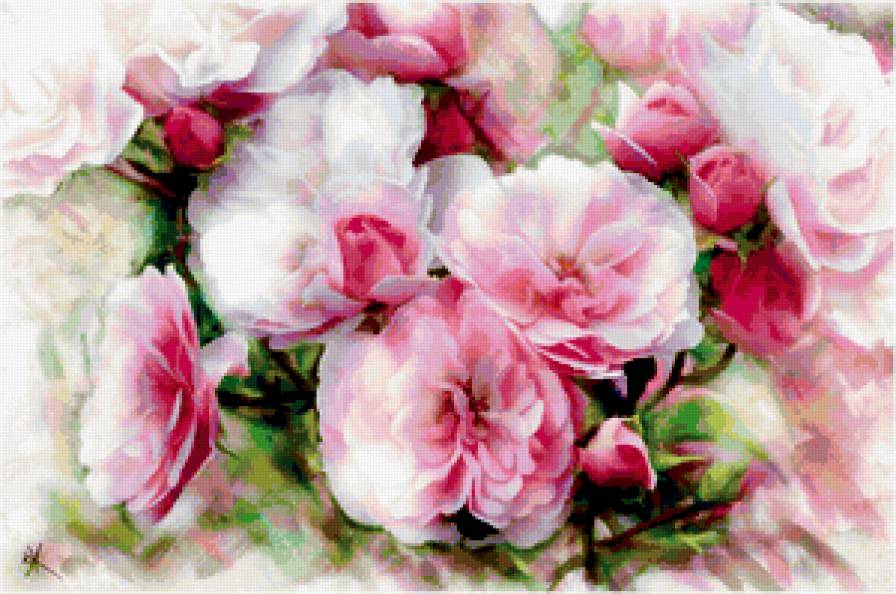 пионы - подушка, пионы, розовый, цветы - предпросмотр