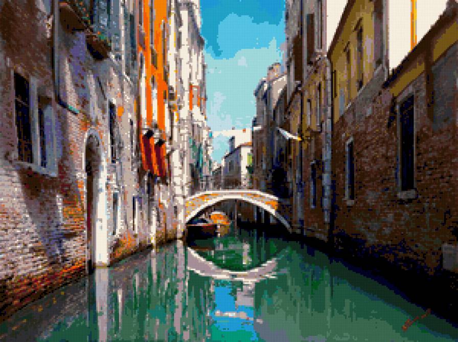 Венеция 3 - венеция, канал, лодки, италия - предпросмотр