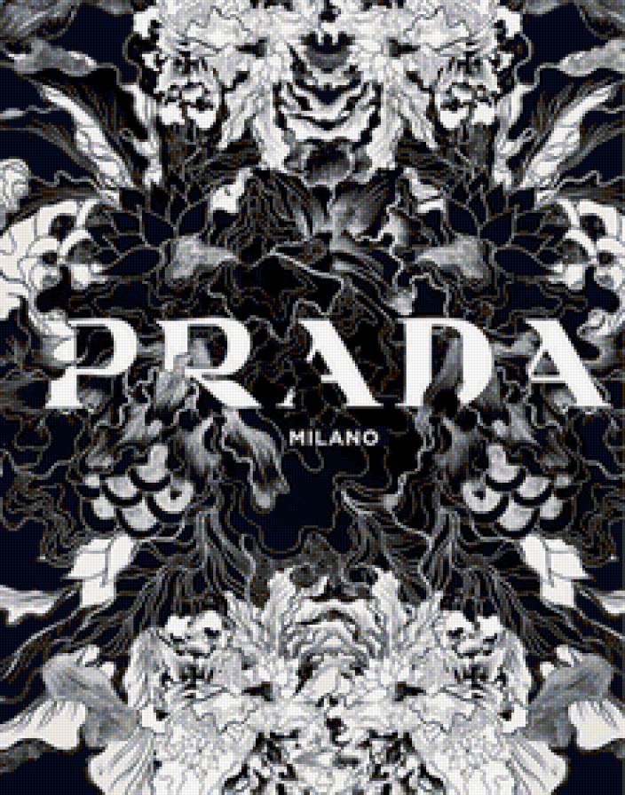 Prada - абстракция, мода, узоры - предпросмотр