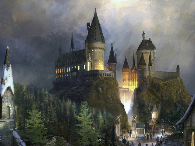 Волшебный мир Гарри Поттера - фэнтези - оригинал