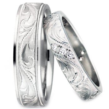 Серебряные Кольца - любовь, серебро, кольца, свадьба - оригинал