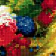 Предпросмотр схемы вышивки «Павлин 60 цветов» (№433352)