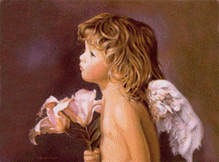 ангел - ангел, ребенок - предпросмотр