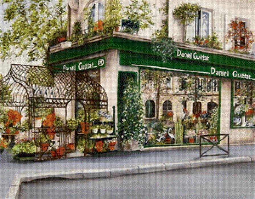 улочка в Париже - архитектура, города, городской пейзаж - предпросмотр