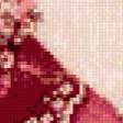 Предпросмотр схемы вышивки «девушка в розовом» (№439612)