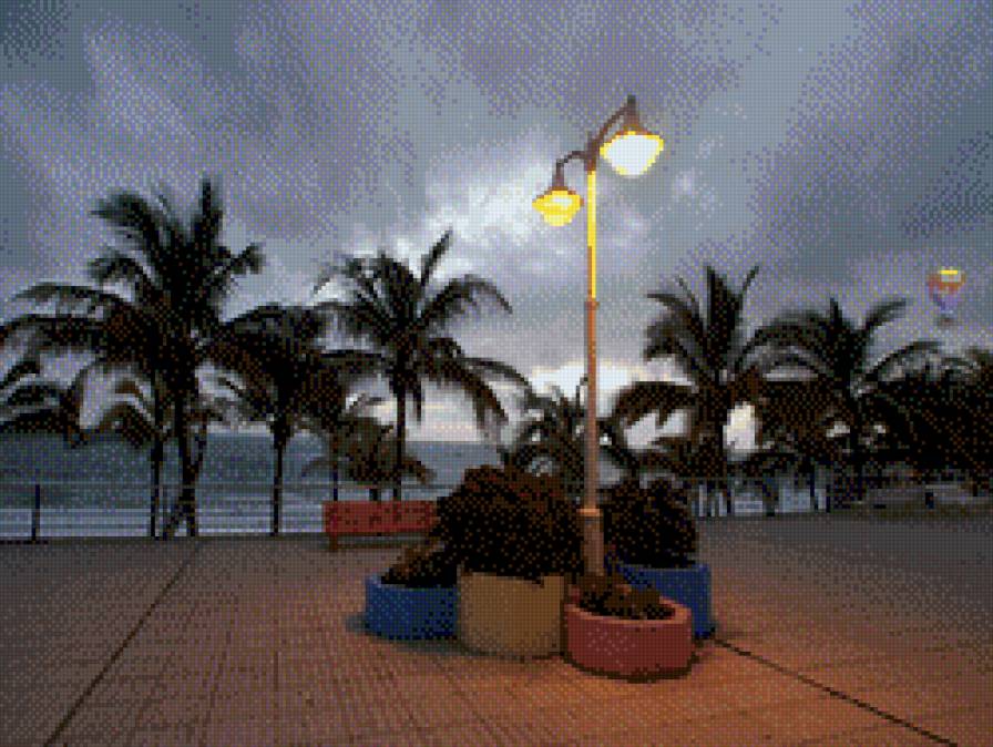 вечір на пальма де мальорці - море, природа - предпросмотр