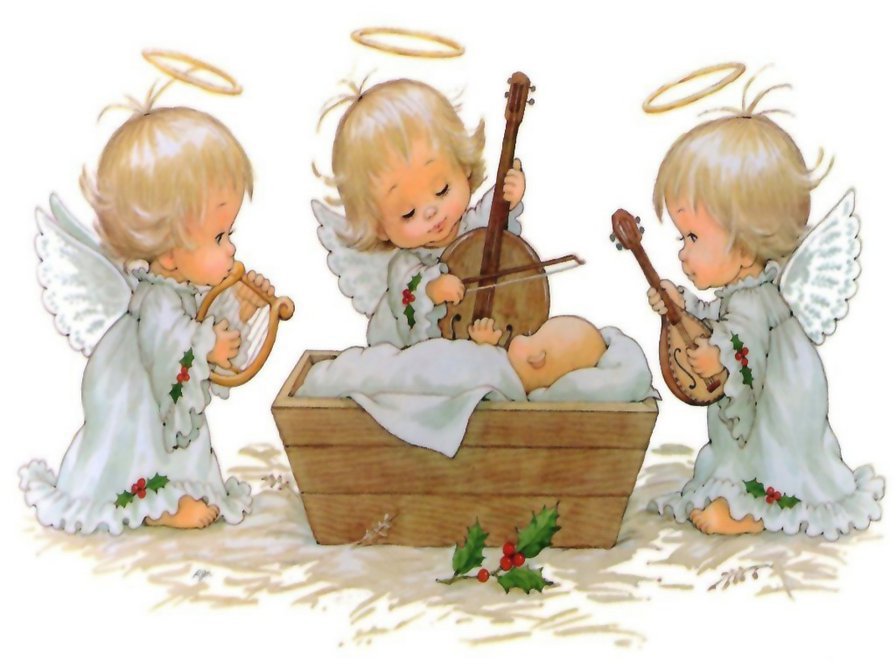 ангелочки со скрипкой - оригинал