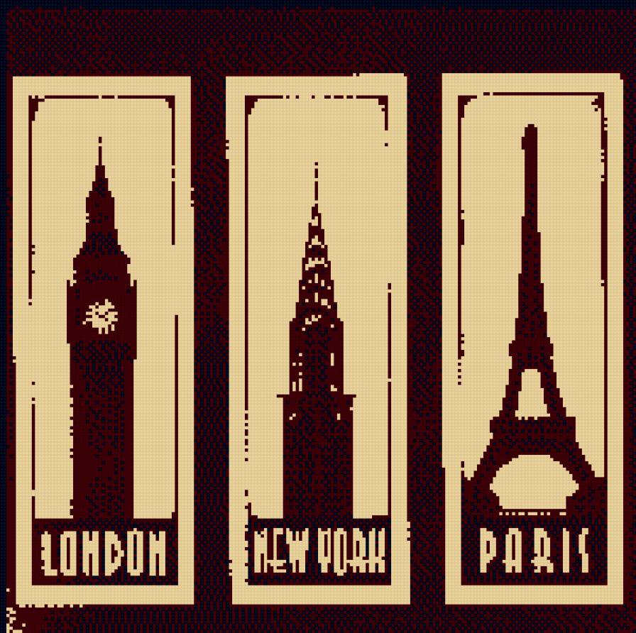 Лондон, Нью-Йорк, Париж - нью-йорк, лондон, париж - предпросмотр