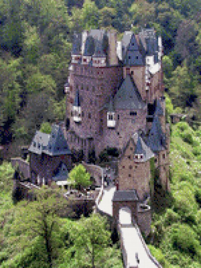 Средневековый замок - замки - предпросмотр