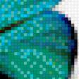 Предпросмотр схемы вышивки «Голубые Бабочки» (№444841)