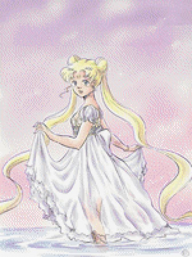 Принцесса Серенити - принцессы, sailor moon, аниме - предпросмотр