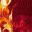 Предпросмотр схемы вышивки «Огненный цветок» (№448390)