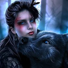 женщина и волк 2
