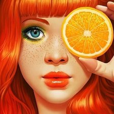 Оранжевое настроение!))