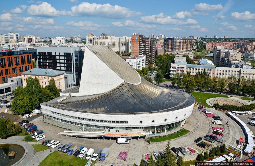 Молодёжный театр Глобус Новосибирск - города, архитектура, здания - оригинал