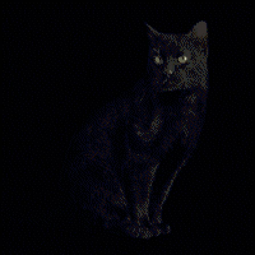 кошка черная - кошка - предпросмотр