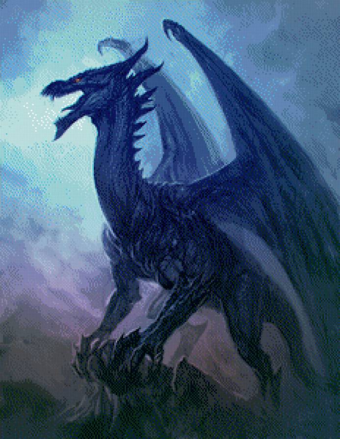 Серия "Драконы" - миф, животные, природа, драконы, фэнтези, сказка - предпросмотр