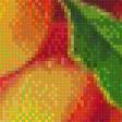 Предпросмотр схемы вышивки «ветка с персиками» (№457623)