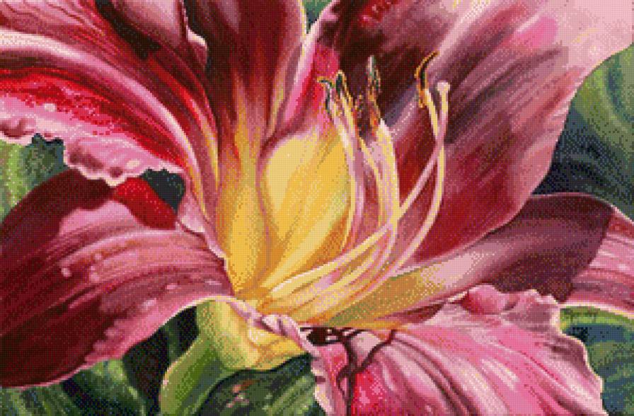 Серия "Букет" - лилия, цветы - предпросмотр
