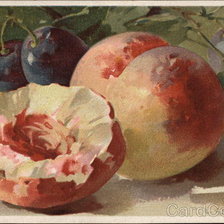 Оригинал схемы вышивки «Peaches and Grapes» (№460550)