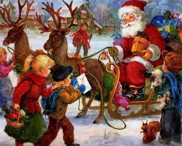 Дед Мороз - зима, рождество, новый год - оригинал
