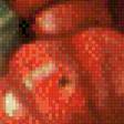 Предпросмотр схемы вышивки «vegetables, tomatoes and cauliflower» (№461222)