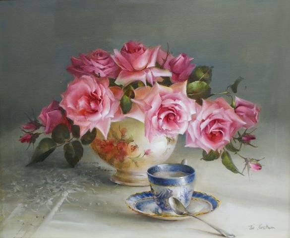 чайные розы - цветы - оригинал