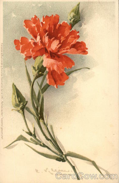 Large Red Flower - оригинал