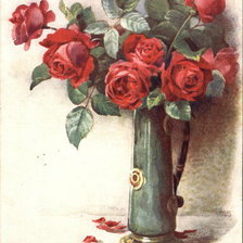 Схема вышивки «Flowers in Vases»