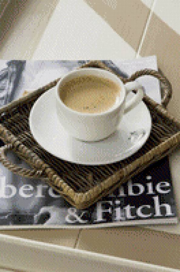 кофе - кофе, утро, журнал, зерно - предпросмотр