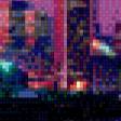 Предпросмотр схемы вышивки «Панарама ночного города» (№463325)
