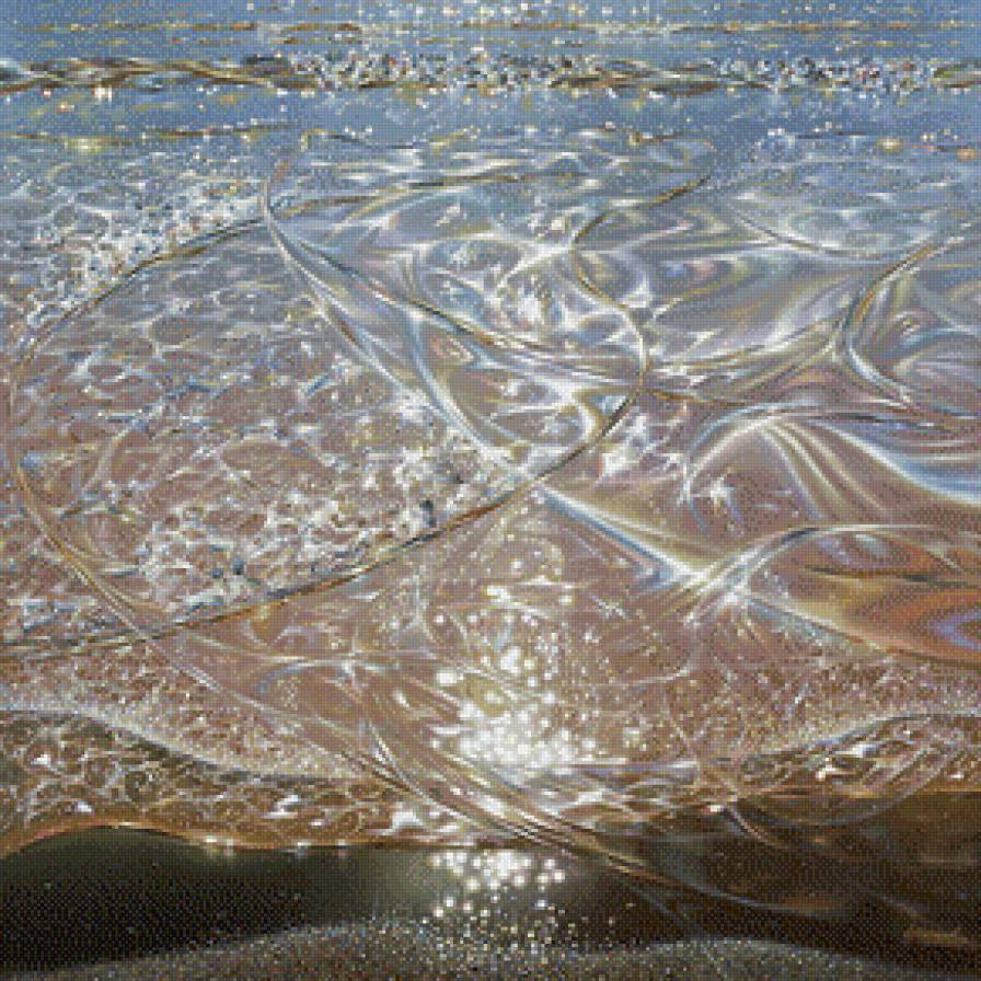 Александр Маранов "Сияющая живопись" - живопись, берег, море, волны, солнце, природа - предпросмотр