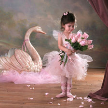 Схема вышивки «Маленькая Балерина»