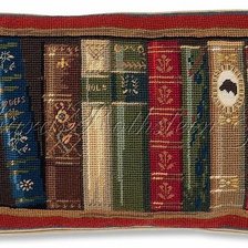 Оригинал схемы вышивки «подушка книги» (№465820)