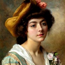 Схема вышивки «Gustave Jean Jacquet»