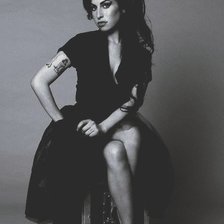 Схема вышивки «Amy Winehouse»