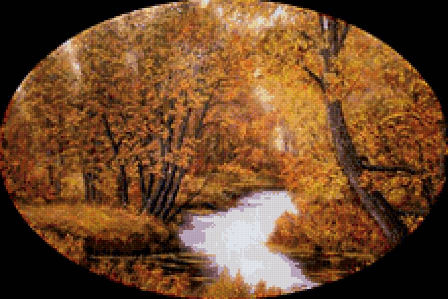 Осенний пейзаж - осень, природа - предпросмотр