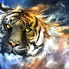 аллегория Вселенной - тигр