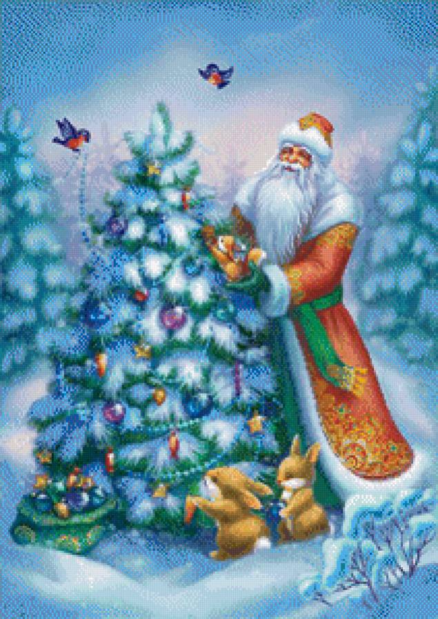 Дед Мороз - открытка, дед мороз, с новым годом - предпросмотр