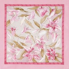 Оригинал схемы вышивки «лилии на подушку» (№475200)