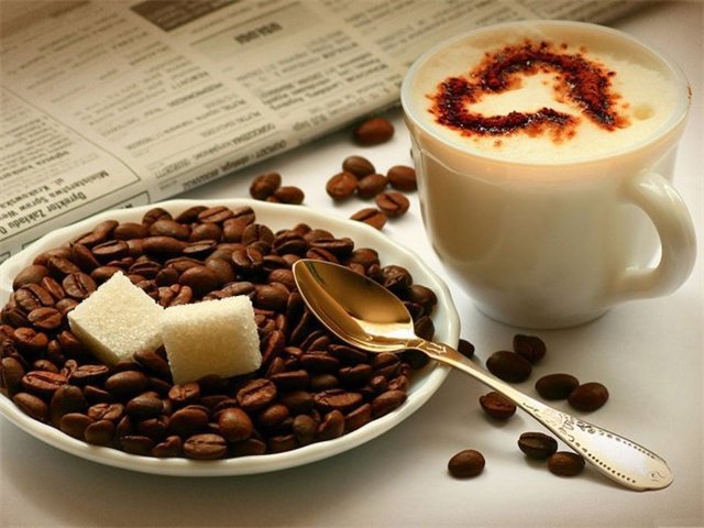 кофе - натюрморт, кофе, напиток, чашка, утро - оригинал