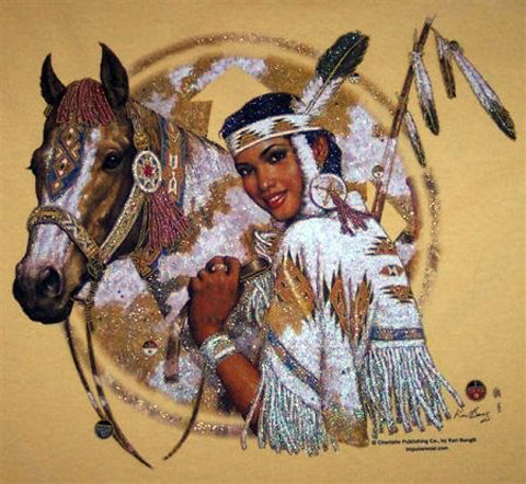 серия:Карл Банг -картины - картины, лошадь, животные, женщины, женщина, картина, лошади - оригинал
