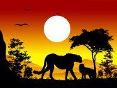 саванна - природа, африка, гепарды, сафари - оригинал